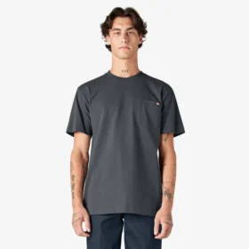 Chemise à manches courtes épaisse avec poche