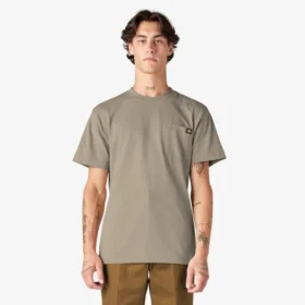 Chemise à manches courtes épaisse avec poche