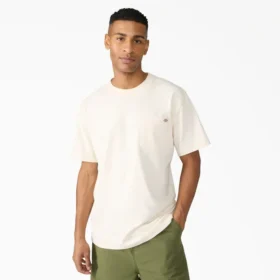 Chemise à manches courtes épaisse avec poche