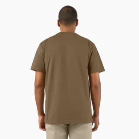 Chemise à manches courtes épaisse avec poche