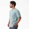 Chemise à manches courtes épaisse avec poche