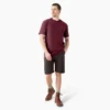 Chemise à manches courtes épaisse avec poche