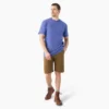 Chemise à manches courtes épaisse avec poche