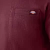 Chemise à manches courtes épaisse avec poche