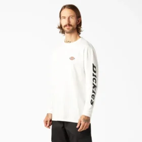 Chemise à manches longues avec logo