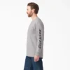 Chemise à manches longues avec poche et logo imprimé