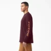 Chemise à manches longues avec poche et logo imprimé