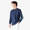 Chemise à manches longues avec poche et logo imprimé