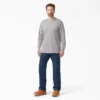 Chemise à manches longues avec poche et logo imprimé