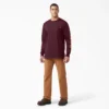 Chemise à manches longues avec poche et logo imprimé