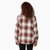 Chemise à manches longues en flanelle à carreaux pour femme Chemise à manches longues en flanelle à carreaux pour femme