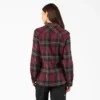 Chemise à manches longues en flanelle à carreaux pour femme Chemise à manches longues en flanelle à carreaux pour femme