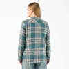 Chemise à manches longues en flanelle à carreaux pour femme Chemise à manches longues en flanelle à carreaux pour femme