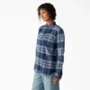 Chemise à manches longues en flanelle à carreaux pour femme Chemise à manches longues en flanelle à carreaux pour femme