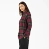 Chemise à manches longues en flanelle à carreaux pour femme Chemise à manches longues en flanelle à carreaux pour femme