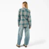 Chemise à manches longues en flanelle à carreaux pour femme Chemise à manches longues en flanelle à carreaux pour femme
