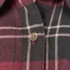 Chemise à manches longues en flanelle à carreaux pour femme Chemise à manches longues en flanelle à carreaux pour femme