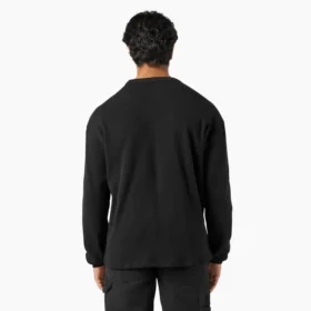 Chemise à manches longues en tissu gaufré