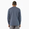 Chemise à manches longues et poche, en jersey épais chiné Chemise à manches longues et poche, en jersey épais chiné