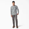 Chemise à manches longues épaisse avec logo Chemise à manches longues épaisse avec logo