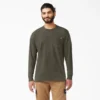 Chemise à manches longues épaisse avec poche Chemise à manches longues épaisse avec poche