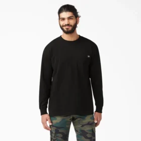 Chemise à manches longues épaisse avec poche
