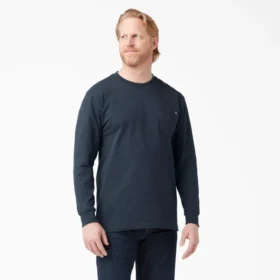 Chemise à manches longues épaisse avec poche