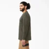 Chemise à manches longues épaisse avec poche Chemise à manches longues épaisse avec poche