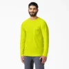 Chemise à manches longues rafraîchissante avec poche Chemise à manches longues rafraîchissante avec poche