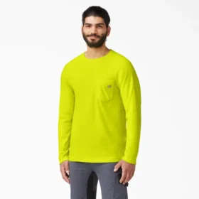 Chemise à manches longues rafraîchissante avec poche
