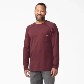 Chemise à manches longues rafraîchissante avec poche