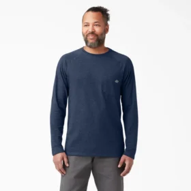 Chemise à manches longues rafraîchissante avec poche