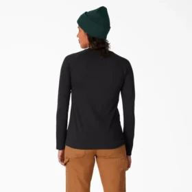 Chemise à manches longues rafraîchissante avec poche pour femme