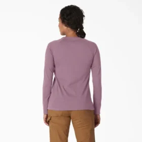 Chemise à manches longues rafraîchissante avec poche pour femme