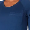 Chemise à manches longues rafraîchissante avec poche pour femme Chemise à manches longues rafraîchissante avec poche pour femme