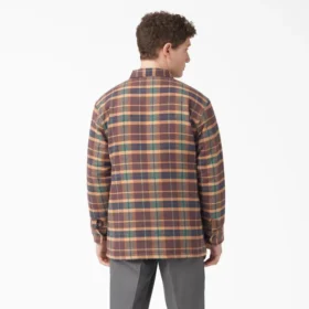 Chemise matelassée en flanelle
