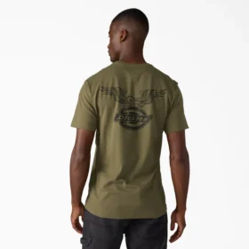 Chemise à motif avec logo aigle