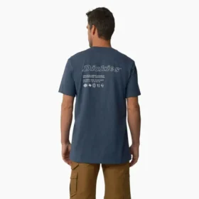 Chemise à poche imprimée « United by Work »