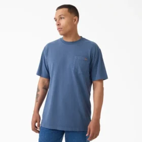 Chemise à poche épais et usée