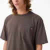 Chemise à poche épais et usée