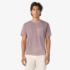 Chemise à poche teint en pièce