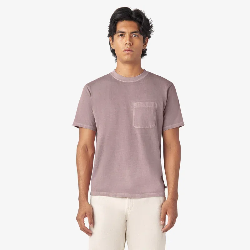 Chemise à poche teint en pièce Chemise à poche teint en pièce
