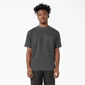 Chemise à poche teint en pièce