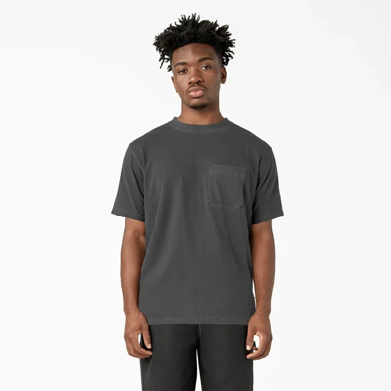 Chemise à poche teint en pièce Chemise à poche teint en pièce