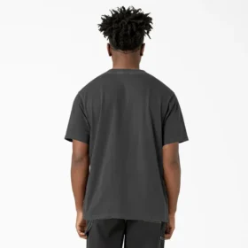 Chemise à poche teint en pièce