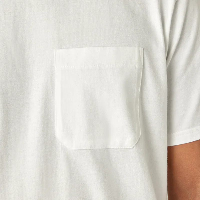 Chemise à poche teint en pièce Chemise à poche teint en pièce