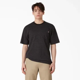 Chemise à poches rayées, coupe classique Chemise à poches rayées, coupe classique
