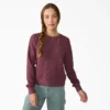 Chemise thermique à col rond pour femme