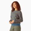 Chemise thermique à col rond pour femme