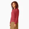 Chemise thermique à col rond pour femme
